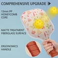 thumbnail image 2 of Pickleball Paddles Set Of 2, Fiberglass Surface, Spring Flowers Floral Print, 4 Balls & Bag, 2 of 5