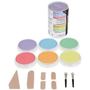 Colorfin PanPastel Pearlescent Artist Pastels Set, 9ml, Yellow, Green, Orange, Blue, Red and Violet Multi-Colored