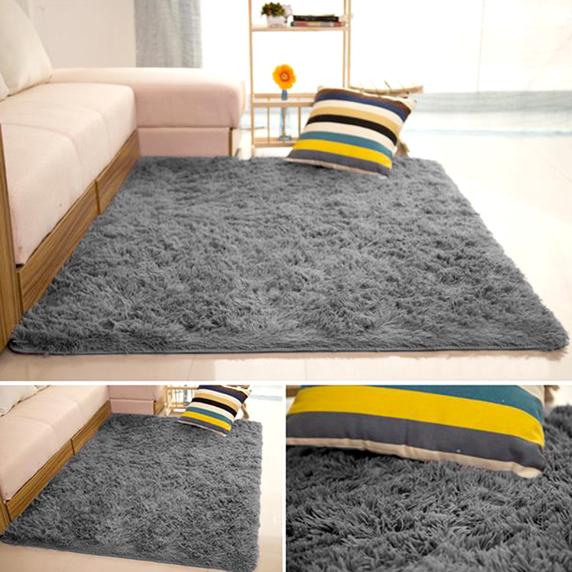 MTH / ふわっRUGMAT nuLOOM Murray Geometric Wool Machine Washable 8ft. x 10ft