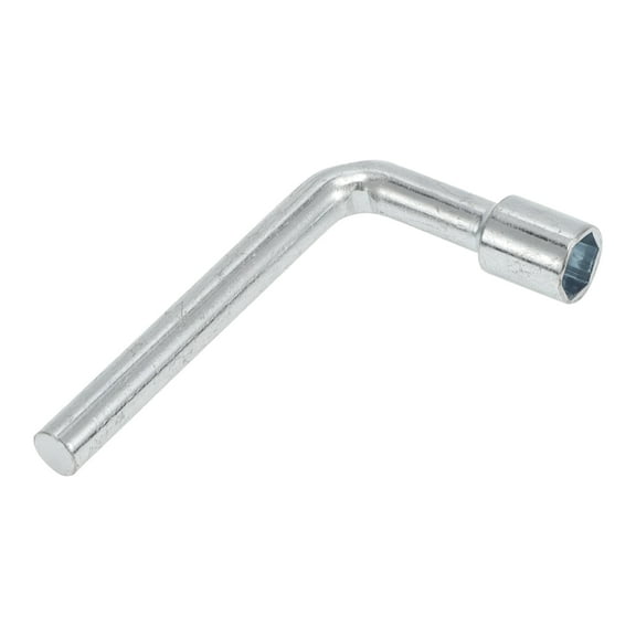 Unique Bargains L Shaped Single Ended 10mm Socket Wrench Spanner Socket Remover A3 Steel 1 Pcs