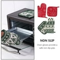 thumbnail image 3 of Miangastore Kitchen Insulation Pads Cloth 2 Sets 9.82X5.89X0.39in Prevent Steam Burns, 3 of 9