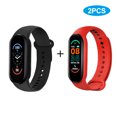 thumbnail image 2 of Bracelet Intelligent, Montre Entraînement Physique Ip67 M6 Écran 0.96 Pouces / Tft avec Mode Android Bt4.0 Notification Rappel Sédentaire Mode Notification/appel/moniteur de Pression Étanche Tension Artérielle, 2 of 6