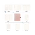thumbnail image 4 of Gold Foil Loose-Leaf Premium Notebook In Minimalist Ins Style With Detachable Pages And Artistic Hand-Drawn Illustrations, Creative And Exquisite Stud, 4 of 5