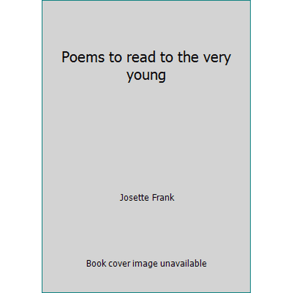 Pre-Owned Poems to read to the very young (Hardcover) 0394851889 9780394851884