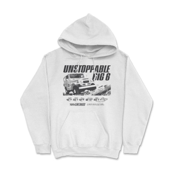 Toyota Land Cruiser Vintage Hoodie 4x4 Off Road Classic