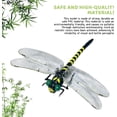 thumbnail image 2 of Trianu 2Pcs Dragonfly Hat Clip, Dragon Fly Clips for Bugs, Artificial Dragonflies Fly Repelling Supplies, Dragonfly Clip for Indoor Outdoor Decor Craft, Yellow, 2 of 8