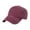 Purple, variant on Washed Solid Blank Baseball Cap Curved Brim UV Protection Sun Hat with Adjustable Back Strap Lightweight Unisex Casual Outdoor Sports Hat for Daily Travel Play