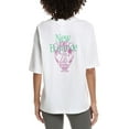 thumbnail image 2 of New Balance womens  Debut Vase T-Shirt, l, White, 2 of 3