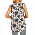 thumbnail image 5 of USSUMA Womens Summer Tops Loose Flowy Vest Tanks T-Shirts for Women Trendy Floral Print Womens Blouses and Tops Dressy Sleeveless V Neck Tunic Plus Size Shirts for Women, 5 of 7