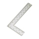 thumbnail image 2 of Regla en forma de L, herramienta de marcado cuadrado de carpintero, herramienta de carpintería, transportador de ángulo 5×10cm Zulema Plaza del carpintero, 2 of 8