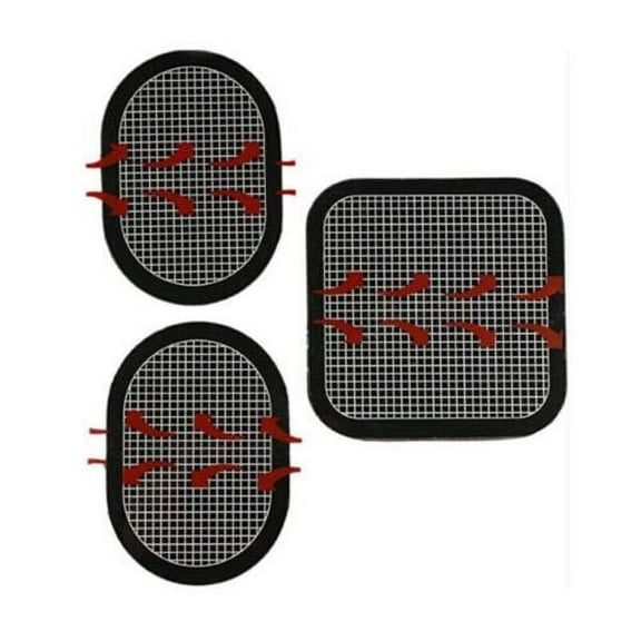 3 Generic Gel Replacement Pads - Compatible For Slendertone Abs Belt