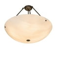 thumbnail image 6 of Meyda Tiffany 260411 Cypola 5 Light 27" Wide Semi-Flush Bowl Ceiling Fixture - Bronze, 6 of 7