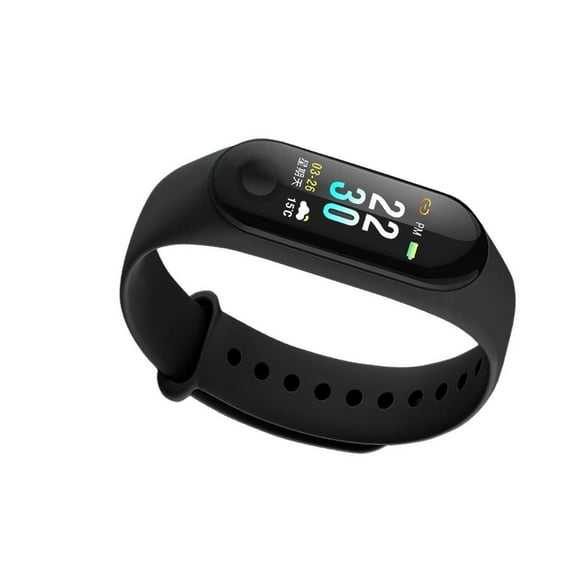 ZheElen Smart Watch Heart Rate Monitor Sleep Monitor Pedometer Smartwatch Black