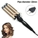 thumbnail image 1 of Rizador de pelo de 3 barriles, rizador de pelo de doble voltaje, barriles triples de turmalina de cerámica, agitador de pelo portátil ajustable en temperatura que se calienta rápidamente Adepaton 2036070-5, 1 of 7