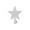 White, variant on Clearance Christmas Decoration Christmas Hollow Star Tree Topper Christmas Decoration Holiday Tree Top Shatterproof Hollow Star Decoration