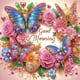 thumbnail image 1 of Kit 5D DIY Con Forma Especial Parcial Mariposa 40x40cm, 1 of 9