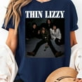 thumbnail image 3 of Unisex Thin Lizzy Rock Band Graphic T-Shirt, Sizes S-5XL, Tbun Men's And Women's Graphic Tee 100% Cotton by TBun, Full Sizes S-5XL, 3 of 5