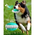 thumbnail image 4 of Azul - Juguetes masticables chirriantes para perros, juguetes interactivos de entrenamiento, pelotas de dentición resistentes y duraderas, frisbees y juguetes acuáticos (1 pieza), 4 of 5