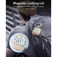 thumbnail image 4 of Funda para AirPods 4 ESR HaloLock Cyber Series con protección contra caídas, 4 of 9