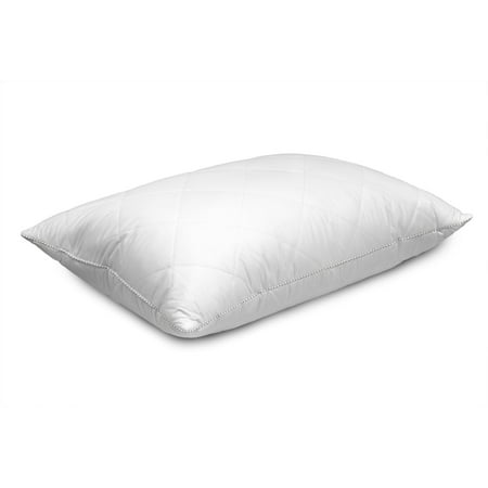 Blue Ridge Home Fashions 240 TC White Goose Feather & Down Quilted Pillow - Jumbo 20x28
