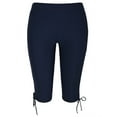 thumbnail image 2 of Hilor Womens Rash Guard Long Swim Shorts Surfing Tights Tankini Bottom, 2 of 6