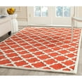 thumbnail image 3 of Safavieh  Handmade Precious Geesche Modern Polyester Rug Rose 4' x 6' 4' x 6' Indoor Living Room, Bedroom, Dining Room Rectangle, 3 of 5