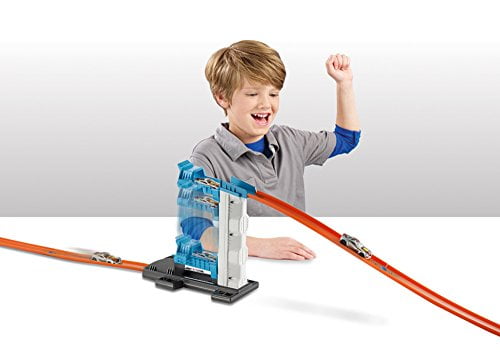 hot wheels track builder lift and launch