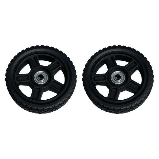 2X PVC BIKES Bikes de desgaste de repuesto resistente a las piezas de repuesto por 6 pulgadas