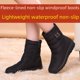 thumbnail image 4 of Botas de nieve cálidas de terciopelo de invierno para mujer, botas de algodón impermeables con cremallera lateral para mujer, zapatos casuales para mujer, 4 of 5