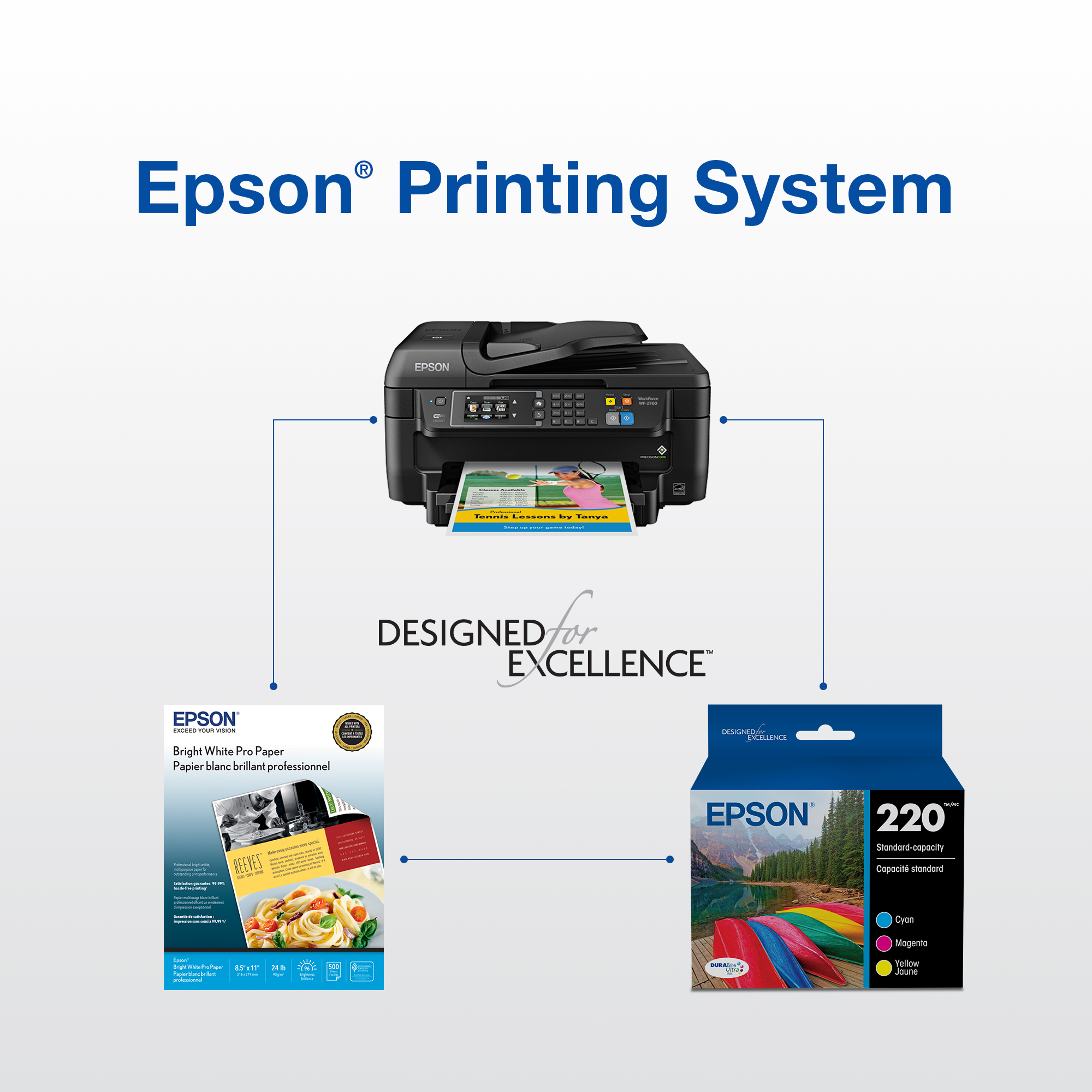 Epson T220 DURABrite Ultra Color Ink Cartridge Pack photo 6