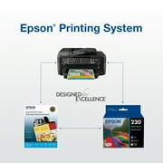EPSON T220 DURABrite Ultra Genuine Ink High Capacity Black & Standard Color Cartridge Combo Pack