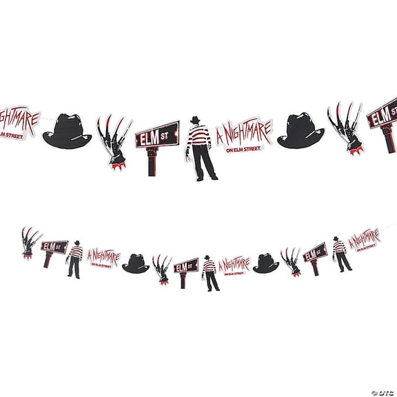 9 1/2 ft. A Nightmare on Elm Street Hanging Cardstock Garland