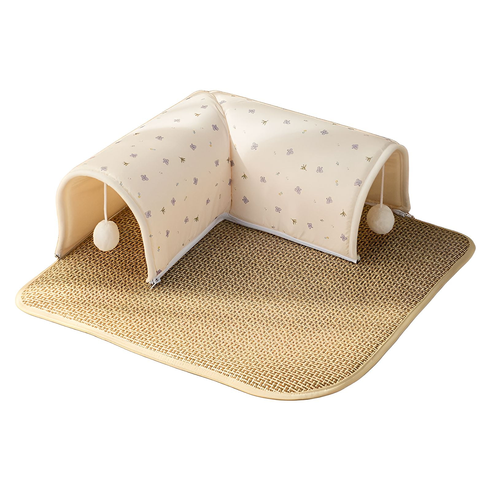 Kitty City Ocean Play Cube – Pop-up Katzenzelt Aus Polyester, Spiel- Und Versteckplatz Für Katzen