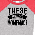 thumbnail image 4 of Inktastic Thanksgiving These Rolls Are Homemade Boys or Girls Baby Bodysuit, 4 of 5
