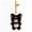 Black, variant on Cartoon Cute Doll Plush Toy Keychain Small Pendant