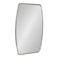 thumbnail image 1 of Kate and Laurel Caskill Modern Barrel Mirror, 20 x 32, Silver, Rounded Rectangle Mirror for Wall, 1 of 7