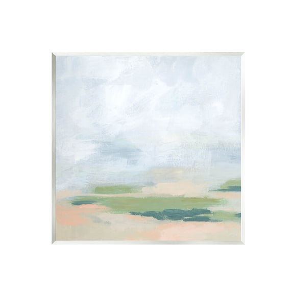 Stupell Industries Contemporary Landscape Abstract Painting Unframed Art Print Wall Art, Design by June Erica Vess