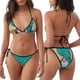 thumbnail image 3 of Balery Cool Dino Playing Skateboard Pijama Estampado Bikini de Dos Piezas para Mujer - Conjunto de Bikini Ajustable Sexy y Cómodo para Playa, 3 of 6