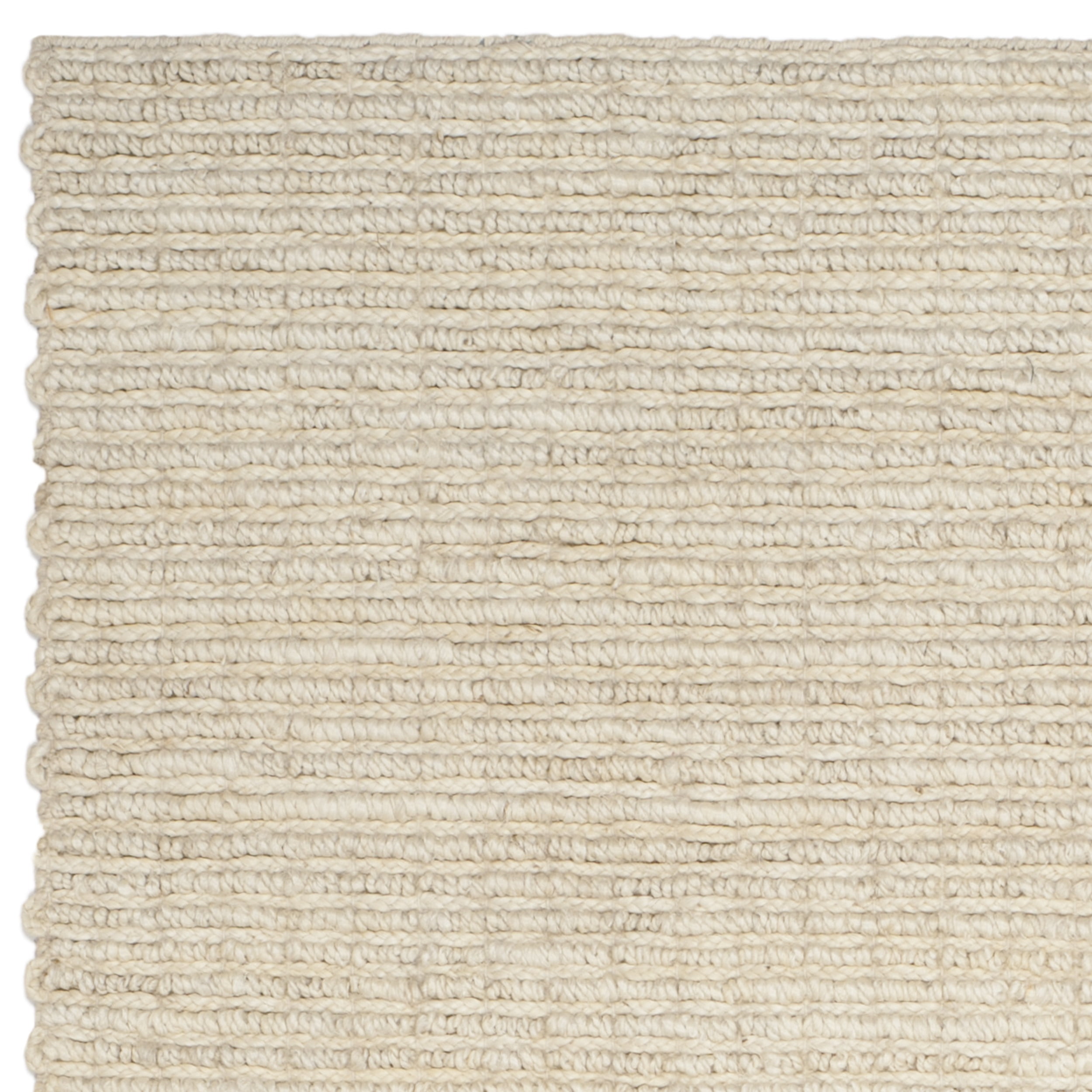 SAFAVIEH Natural Fiber Sheryll Solid Braided Jute Area Rug, Ivory, 9' x 12'