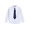 White Shirt + Blue Tie, variant on LYMAYTER 2-16Y Toddler Boys Long Sleeve Dress Shirts Kids Classic Solid Formal Casual Uniform Shirts