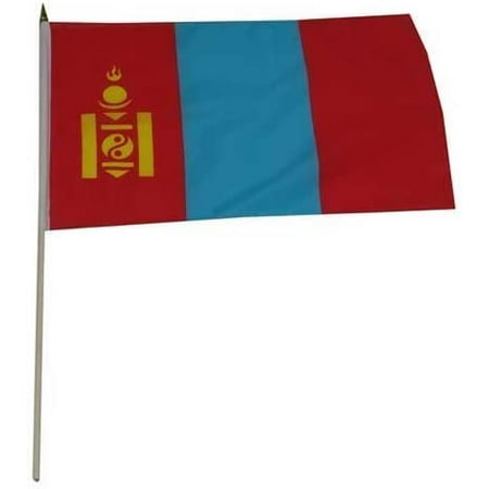 Online Stores Mongolia Flag 12 x 18 inch