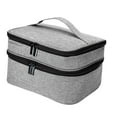 thumbnail image 1 of Estuche de transporte de uñas shamjiam Gris capacidad organizadora de uñas, 1 of 7