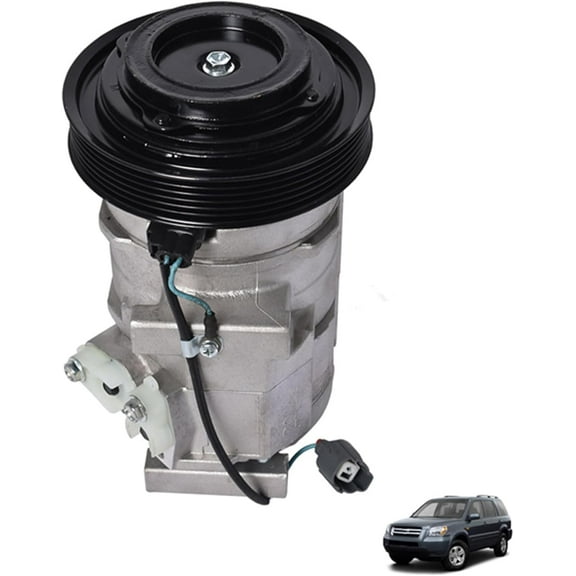 SEBLAFF A/C Compressor Replacement for 2005-2008 Pilot 2006-2008 Ridgeline 2005-2007 Odyssey 2003-2006 MDX 10736C 97307 98307