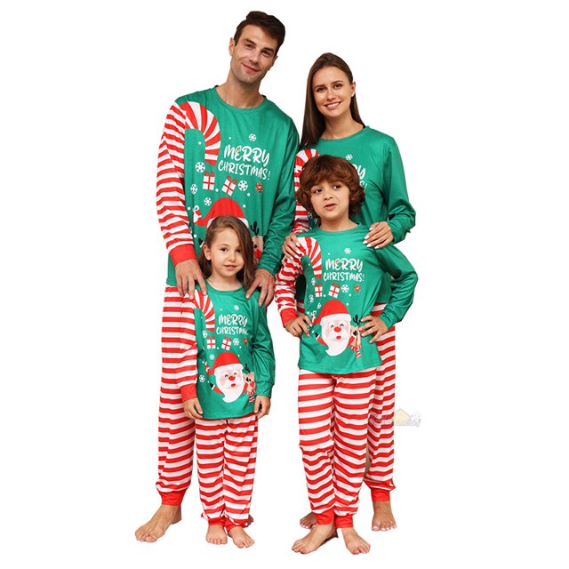 Conjunto de pijamas navideños a juego para toda la familia 2024, ropa de dormir para adultos y niños, pijamas para madre e hija, ropa para padre e hijo