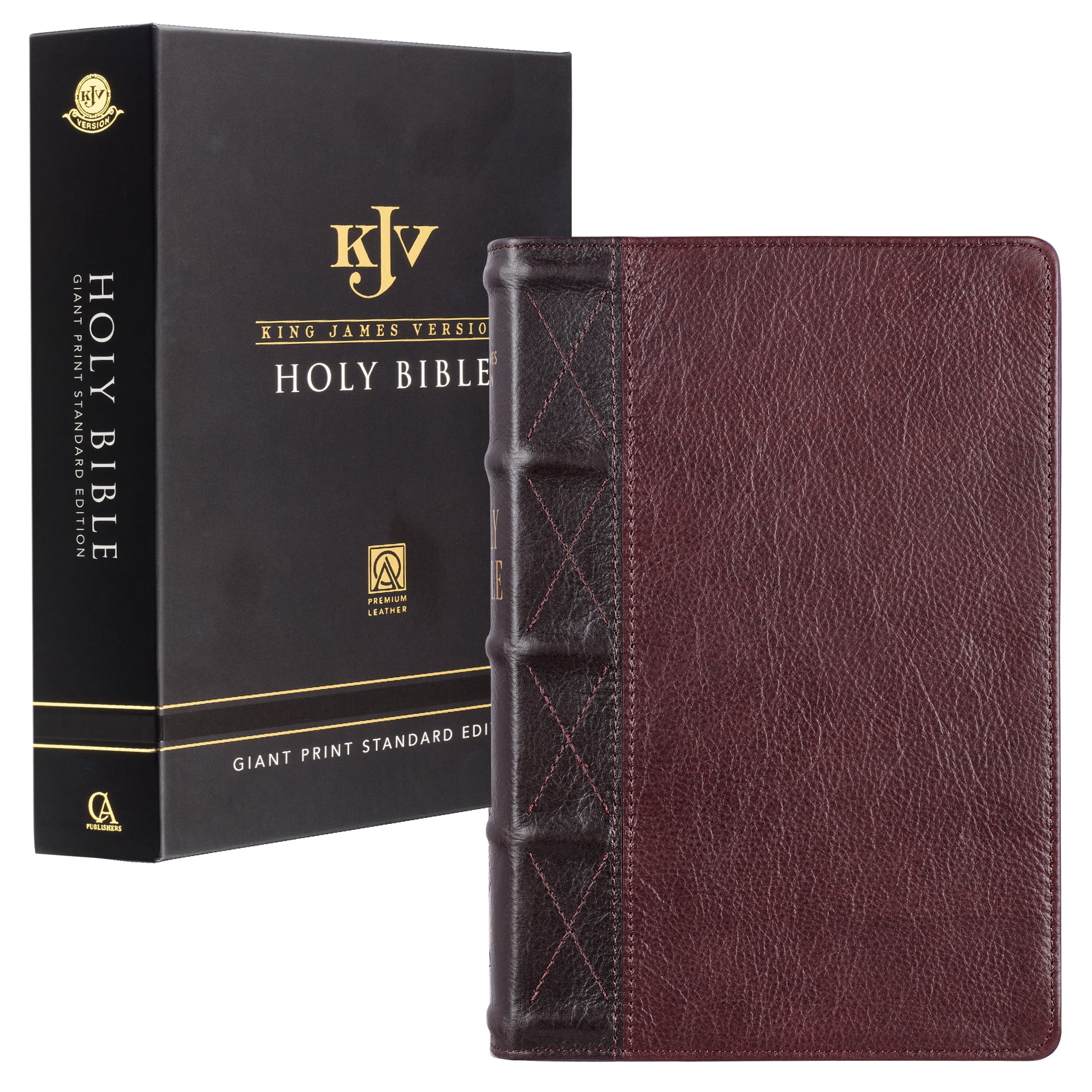 KJV Holy Bible: Super Giant Print, Large Study Edition, Black