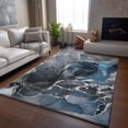 thumbnail image 6 of Addison Rugs Mayfield Washable Contemporary Watercolors Blue Rectangle Rug, 10' x 14', 6 of 6