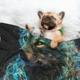 thumbnail image 3 of Yiaed Artistic Light Dot Wolf、 Print Dog Blankets-Cat Blanket Washable for Couch Protection,Puppy Blanket, Soft Plush Reversible Throw Furniture Protector-, 3 of 8