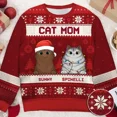 thumbnail image 4 of Suéter navideño feo con dibujos de gatos 2024, suéter navideño con impresión 3D, regalo de Papá Noel, sudadera 3D para hombre, otoño e invierno, 4 of 5