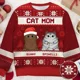thumbnail image 4 of Suéter navideño feo con dibujos de gatos 2024, suéter navideño con impresión 3D, regalo de Papá Noel, sudadera 3D para hombre, otoño e invierno, 4 of 5