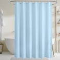 thumbnail image 2 of Bathway Fabric Shower Curtain Liner, Baby Blue, Waterproof, Lightweight, Machine Washable, 70 x 72 Inches, 2 of 8
